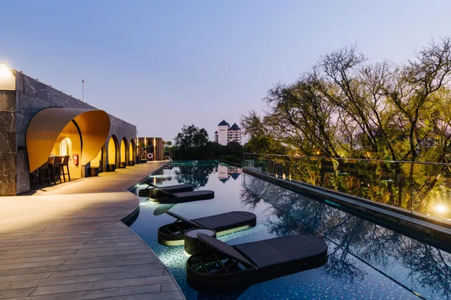 جناح مفرد بإطلالة على الحديقة، Cross Chiang Mai Riverside 1/1