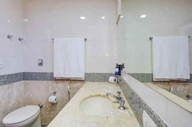 غرفة ديلوكس مفردة بسريرين منفصلين مع أريكة، Slaviero Hotel Londrina Flat 8/10