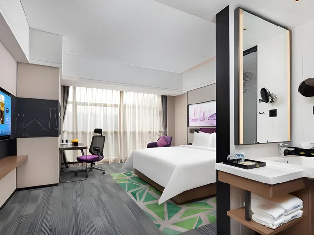 غرفة سوبيريور بسرير كوين، Hampton by Hilton Shenzhen Bao‘an Stadium 1/1