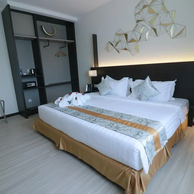 غرفة ديلوكس بسرير مزدوج، Amamas Boutique Hotel Kuching 9/10