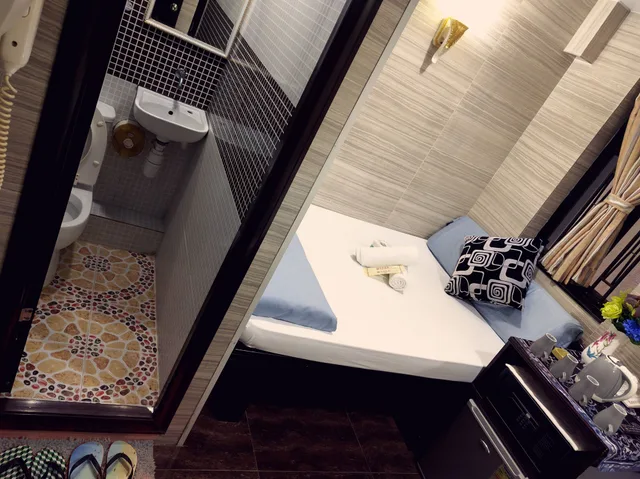 غرفة مفردة بسرير فردي، Dhillon Hotel 4/4