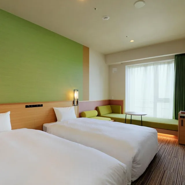 غرفة قياسية بسريرين منفصلين في طابق مرتفع، The Singulari Hotel And Skyspa At Universal Studios Japan 1/7