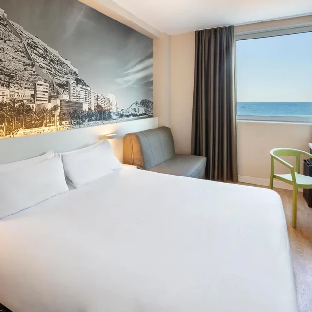 غرفة سوبيريور بسرير مزدوج، B&B HOTEL Alicante 5/9