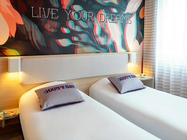 غرفة قياسية بسريرين منفصلين، Ibis Styles Bordeaux Centre Gare 3/6