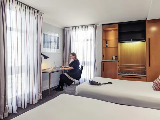 غرفة ديلوكس ركنية بسريرين كوين، Mercure Brisbane King George Square 3/5