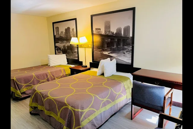2 Full Beds Non-Smoking، Ashland Studio Inn By OYO Richmond North near Kings Dominion 1/3