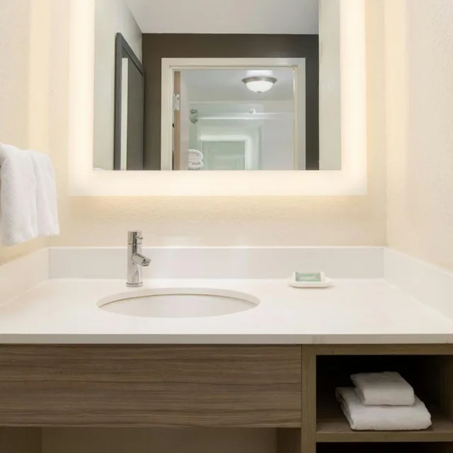 جناح بسرير كينج مع أريكة بحوض استحمام لذوي الإعاقة، SpringHill Suites by Marriott New Orleans Warehouse Arts District 6/10