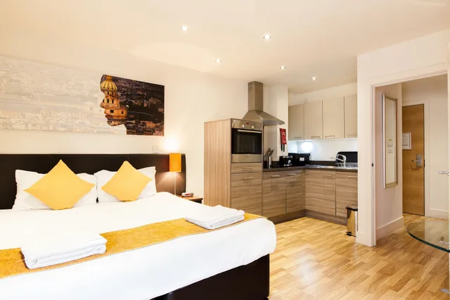 2 Bedrooms, Open Plan, Apartment, Twin Beds, Sofa, Staycity Aparthotels West End 1/10