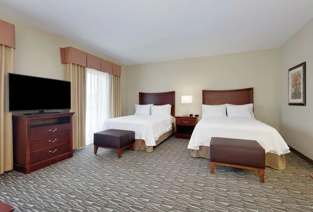 جناح استوديو بسريرين كوين مع أريكة، Hampton Inn & Suites Southern Pines-Pinehurst 2/4