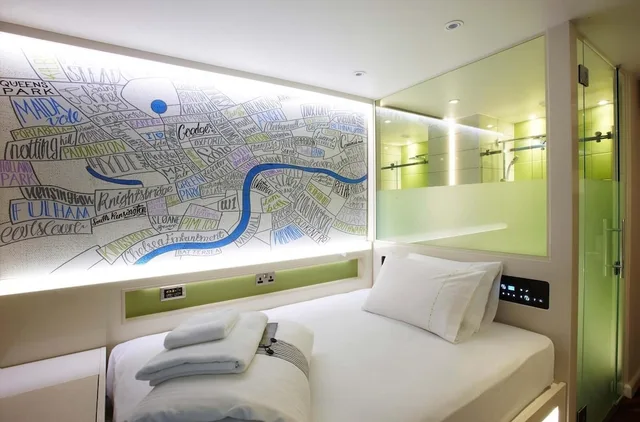 غرفة قياسية بسرير مزدوج، Hub By Premier Inn London Covent Garden 9/9