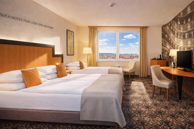 غرفة عائلية بسرير فردي، Don Giovanni Hotel Prague 2/3