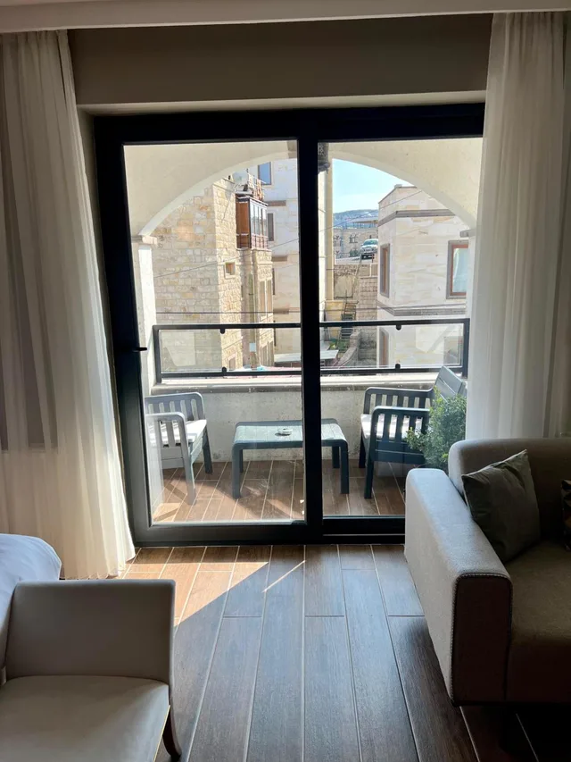غرفة بسرير كينج بشرفة، Osmanli Manor Hotel 9/10