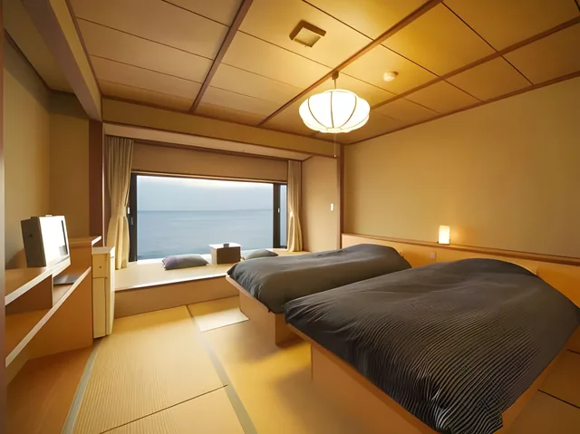 Room, Twin Beds, Sea View, Senoumi 2/2