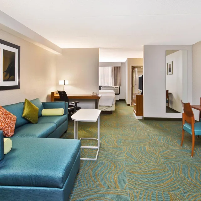 استوديو تنفيذي بسرير مزدوج مع أريكة، SPRINGHILL SUITES BY MARRIOTT CHICAGO ELMHURST/OAKBROOK AREA 2/4