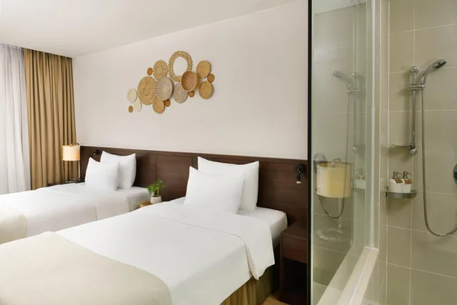 غرفة قياسية بسريرين منفصلين، The Ann Hanoi Hotel 9/10