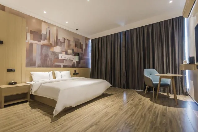 غرفة بزنس بسرير مزدوج، City Comfort Inn Foshan Ronggui Passenger Terminal 2/3