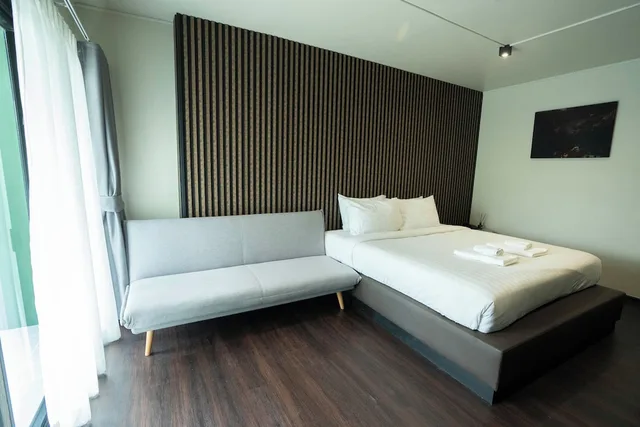 غرفة قياسية بسرير كينج، Infinite Hotel at Ratchada 4/10