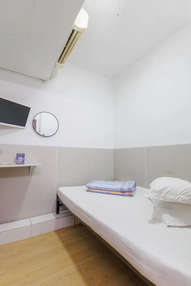 غرفة بسرير مزدوج، Ah Shan Hostel 2/2