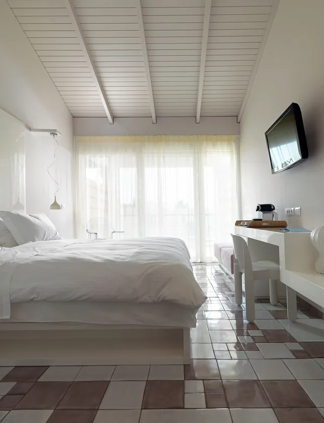 غرفة ديلوكس بسرير مزدوج بإطلالة جزئية على البحر، Sesa Boutique Hotel 7/7