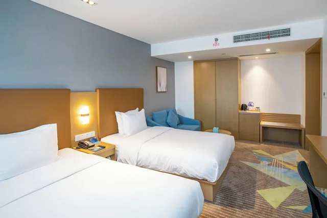 غرفة قياسية بسريرين مزدوجين، Holiday Inn Express Changzhou Xinbei 2/6