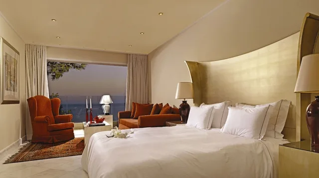 Exclusive, Junior Suite, Twin Beds, Sea Front, Sofa، Out of the Blue Resort 1/1