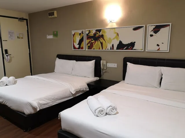 غرفة عائلية بسريرين كوين، Hotel Sunjoy9 Mid Valley 7/10
