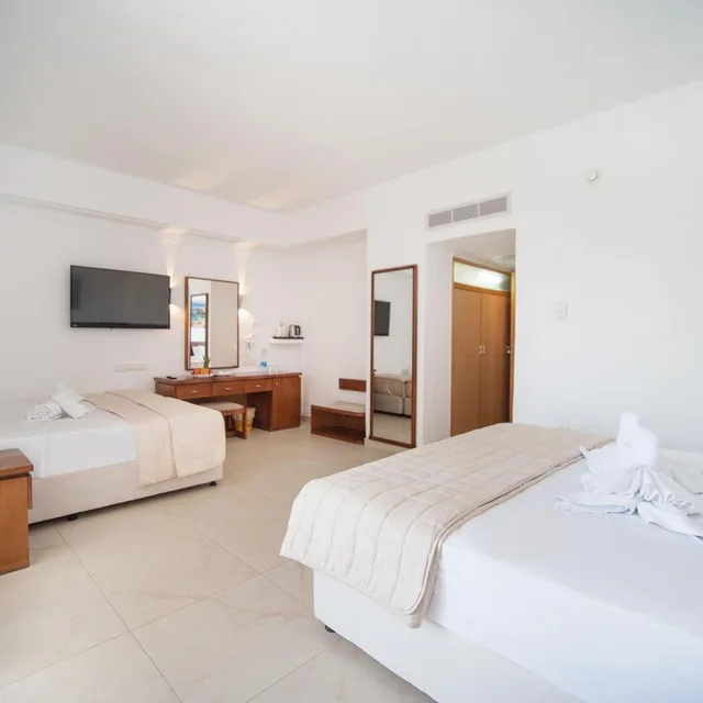 Family, Single Bed, Inland View، Avlida Hotel 2/6