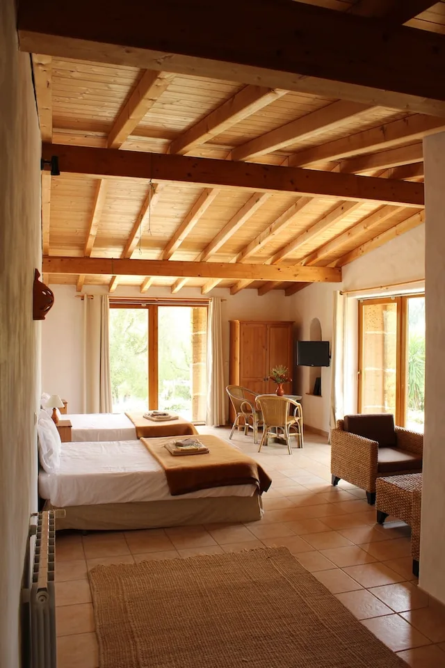 غرفة رباعية بسريرين مزدوجين، Quinta da Samoqueirinha 1/9