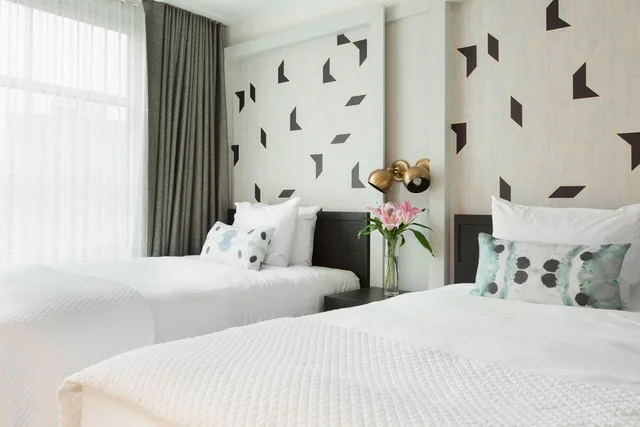 غرفة بسريرين مزدوجين، The Tillary Hotel Brooklyn 1/1