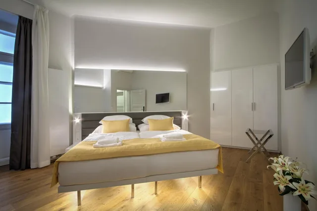 غرفة بسرير مزدوج أو سريرين منفصلين، Hotel Bishops House 9/10