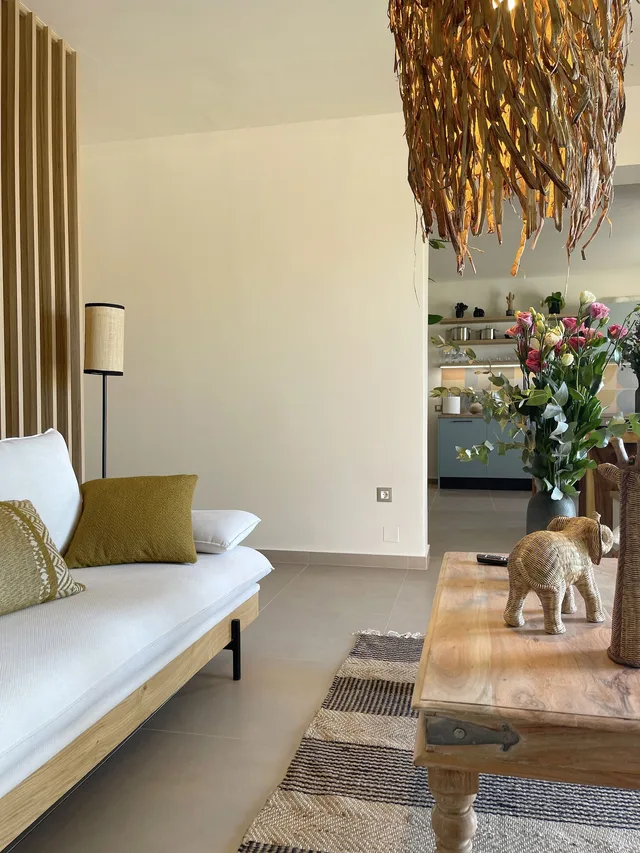 فيلا بسريرين كوين بإطلالة على البحر بـ4 غرف نوم مع أريكة بمسبح خاص، The Nest Resort 2/4