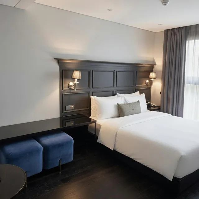 غرفة بسرير مزدوج، Hotel The May Jongno 6/10