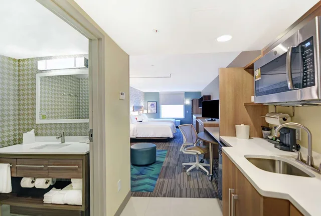 جناح استوديو بسريرين كوين لذوي الإعاقة، Home2 Suites By Hilton Clarksville In 3/3