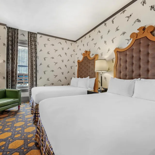 Suite, 2 Double Beds, Bath and Shower, Accessible، Royal Sonesta Portland Downtown 1/7