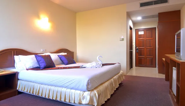 غرفة سوبيريور بسرير مزدوج أو سريرين منفصلين، Chumphon Gardens Hotel 5/10