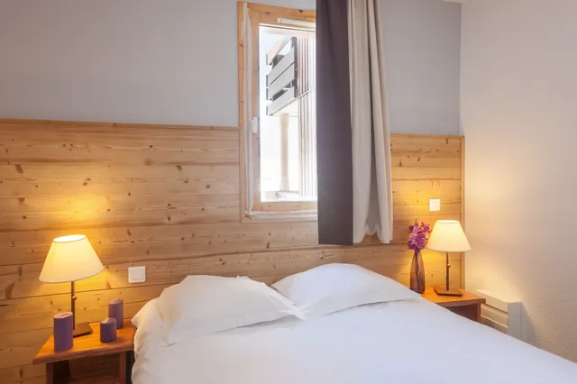 شقة بسرير بطابقين بغرفة نوم واحدة مع أريكة، PV RESIDENCE LES CONSTELLATIONS - LA PLAGNE 1/3