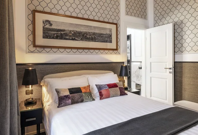 غرفة سوبيريور بسرير كوين بإطلالة على المدينة، Hotel Scalinata Di Spagna 1/10