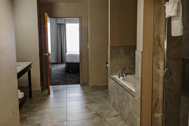 1 Bedroom, Premium, Suite, King Bed, Dining Area, Sofa، Radisson Hotel Edmonton Airport 9/9