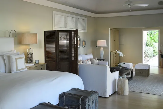 جناح جونيور بسرير كينج بمسبح خاص، Hotel Le Toiny 5/7