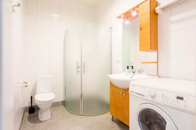 استوديو بسرير كوين، Apartdirect Hammarby Sjostad 5/5