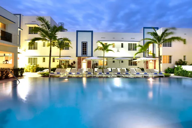 غرفة ديلوكس، Pestana South Beach Miami 2/2