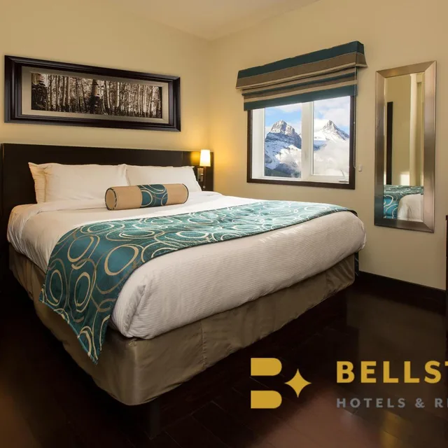 جناح بإطلالة على الجبل بغرفتي نوم، Grande Rockies Resort Bellstar Hotels Resorts 1/2
