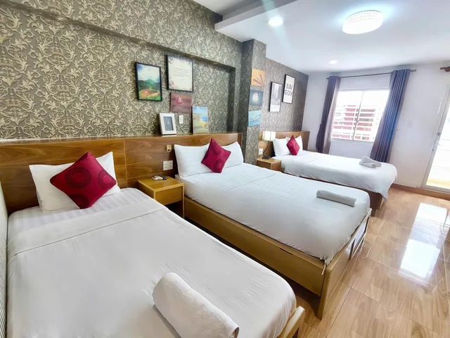 غرفة عائلية، Ailen Garden Hotel 2/5