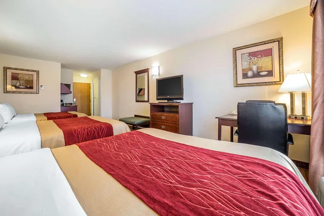 غرفة بسريرين كوين، Comfort Inn & Suites Rock Springs-Green River, WY 1/3