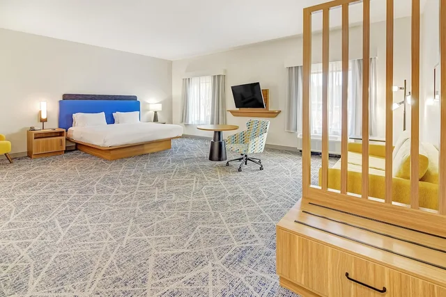 جناح استوديو بسرير كينج مع أريكة بمطبخ صغير، Hampton Inn Foley 10/10