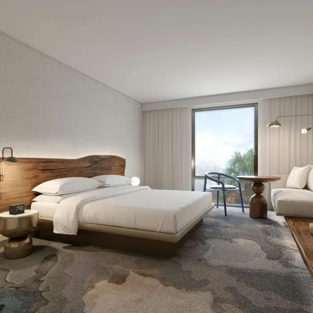Room, King Bed, with Pool, Patio، The Limited Hotel Charleston 3/10
