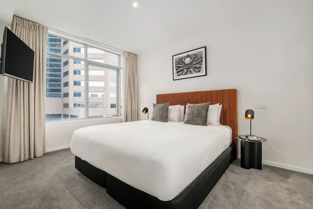 شقة بسريرين كينج بغرفتي نوم، Oaks Melbourne on Lonsdale Suites 7/10