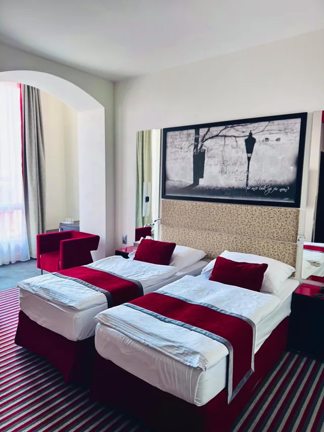غرفة بسرير كينج، Red And Blue Design Hotel Prague 7/10
