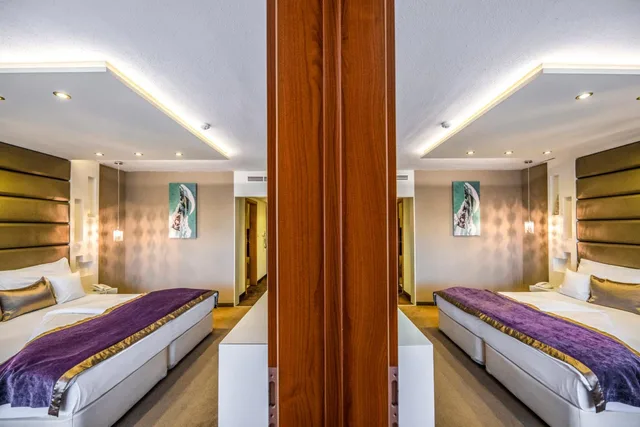غرفة متصلة بسرير مزدوج، Residence Balaton Conference Wellness Hotel 5/10