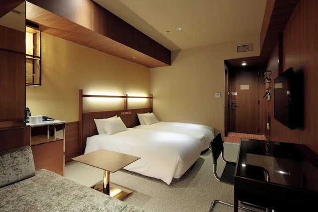 غرفة ركنية بسريرين منفصلين، Candeo Hotel Utsunomiya 2/3